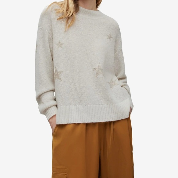 ALLSAINTS  | Astra Star Jumper Size Large  Wool Blend - Picture 7 of 7
